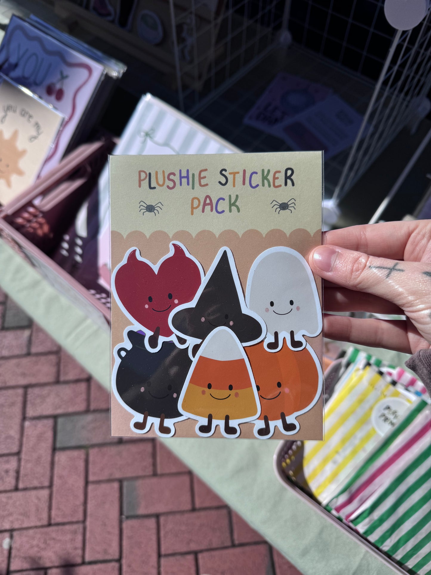 Halloween Plushie Sticker Pack