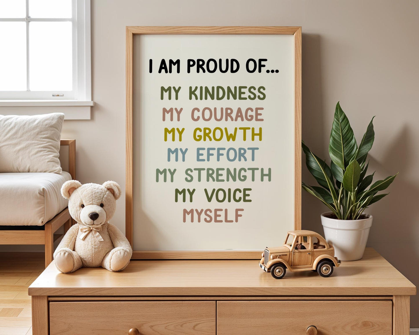 Affirmation Children’s Print - I Am Proud