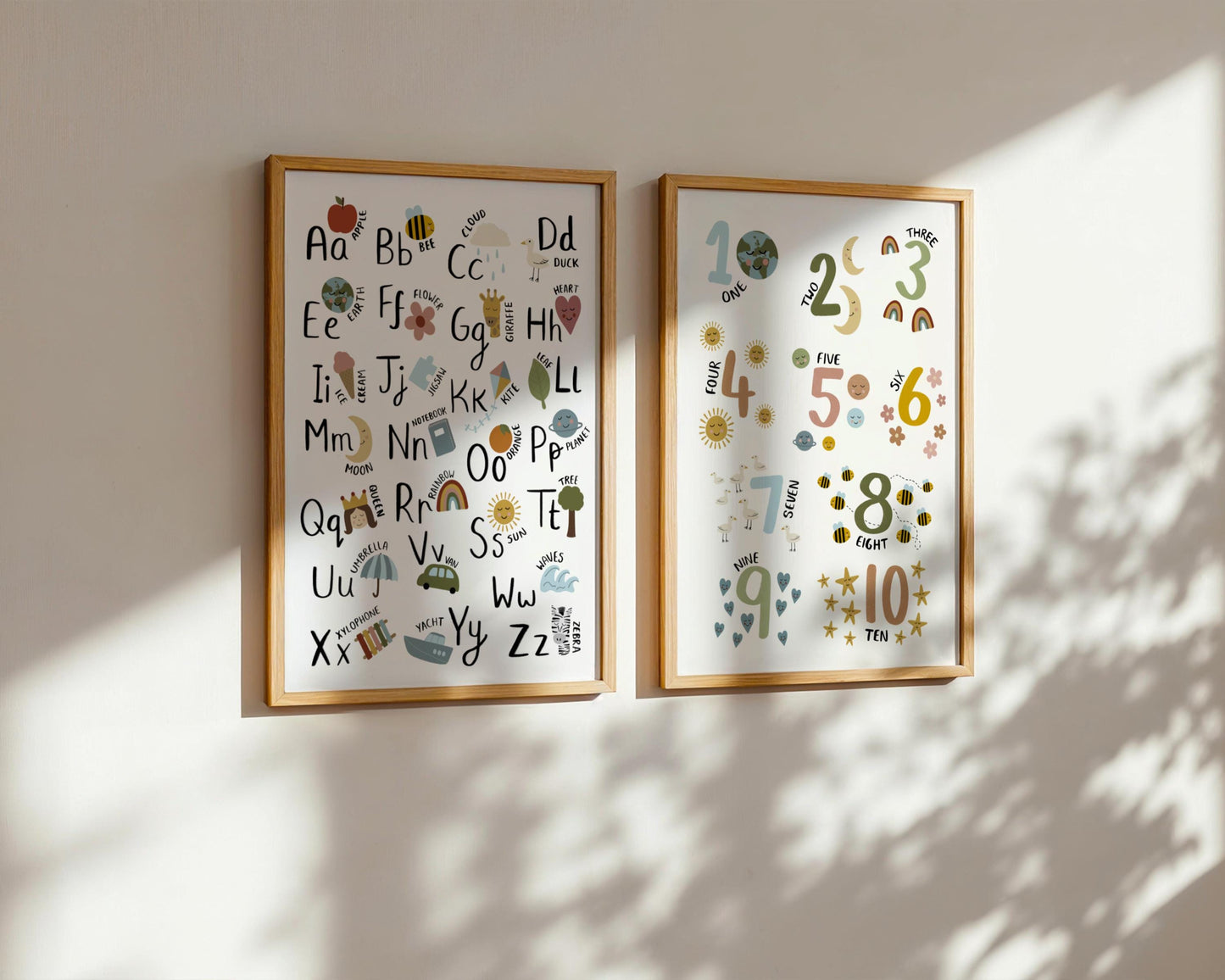 Number Children’s Learning Print