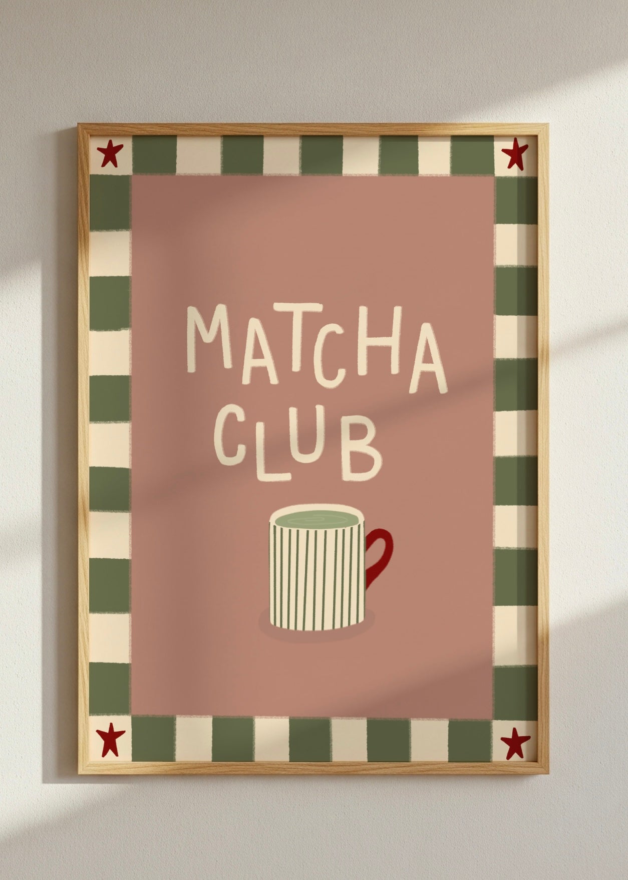 Matcha Club Print