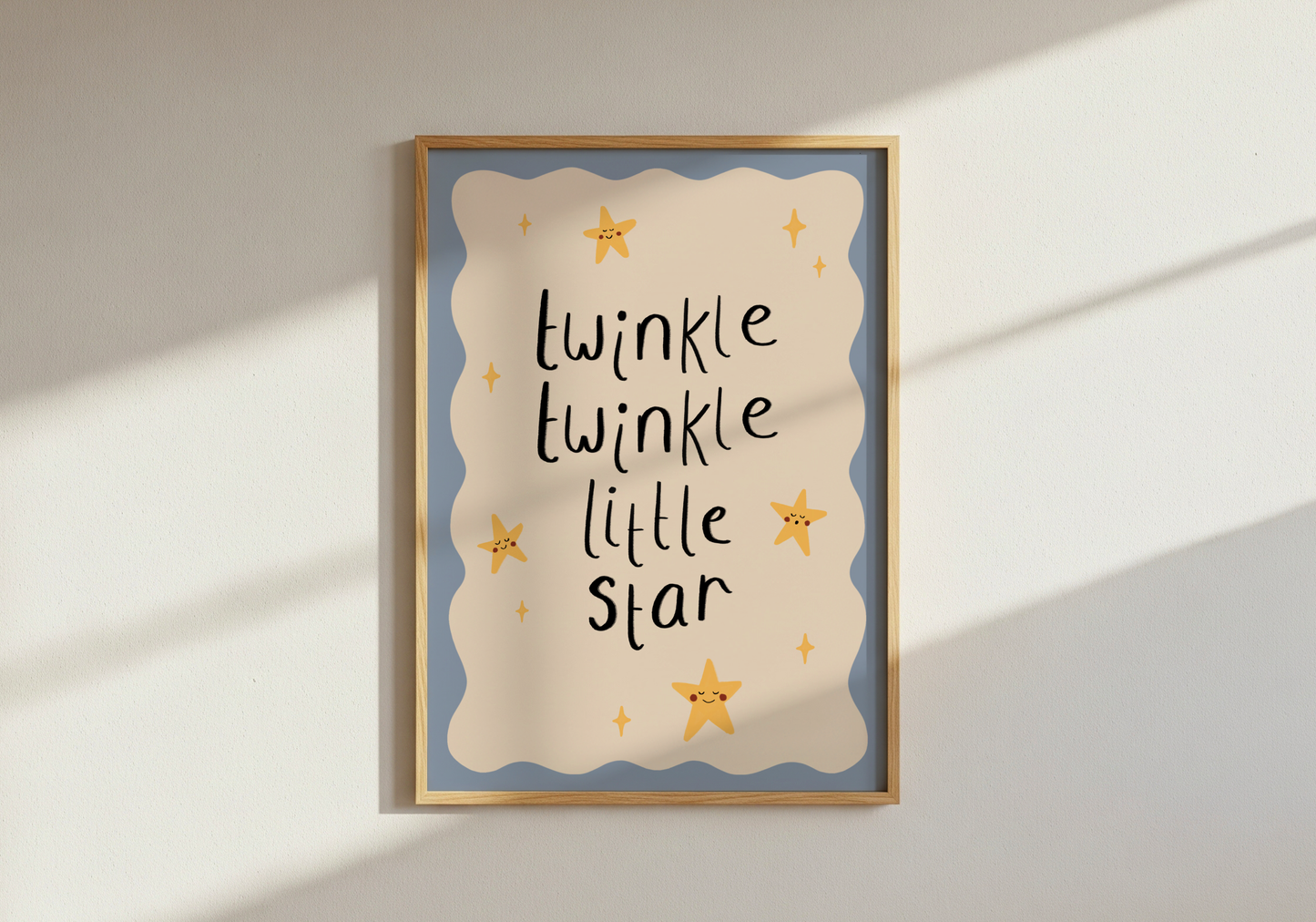 Twinkle Twinkle Little Star Print