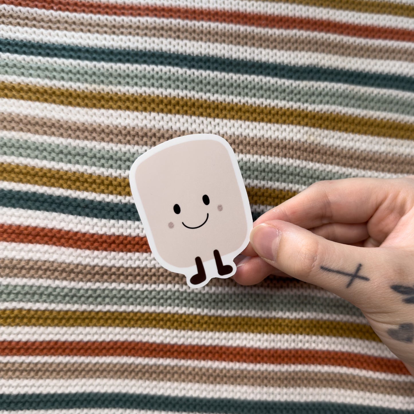 Marshmallow Plushie Sticker