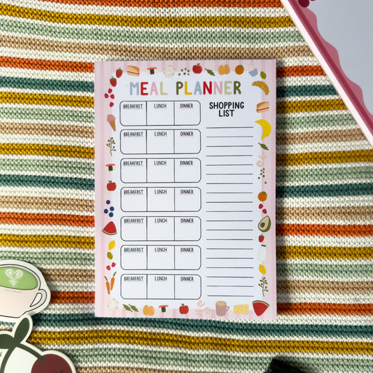 A5 Meal Planner