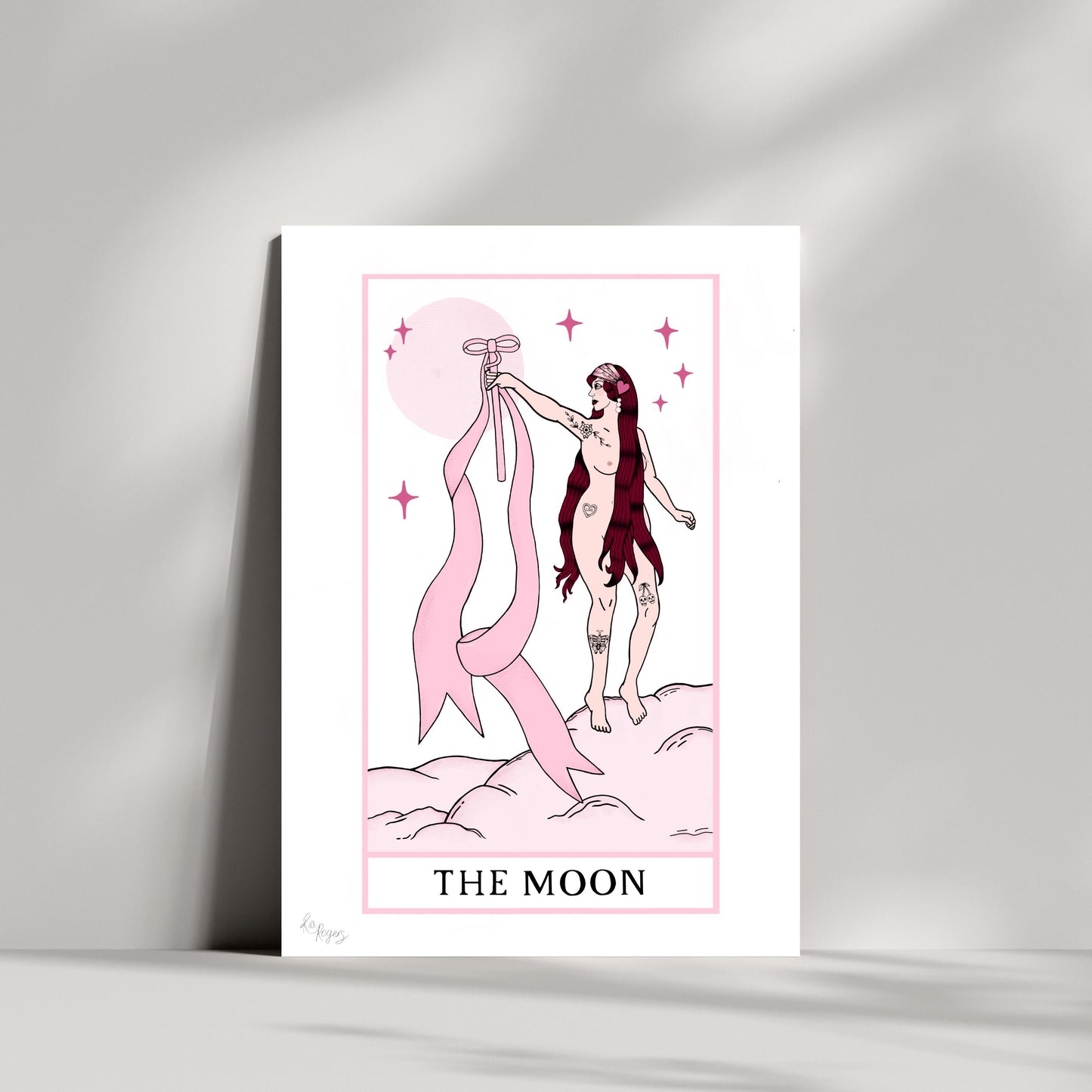 The Moon Tarot Poster