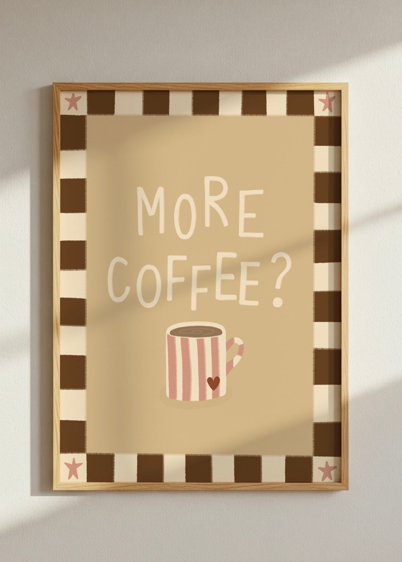 More Coffee Print