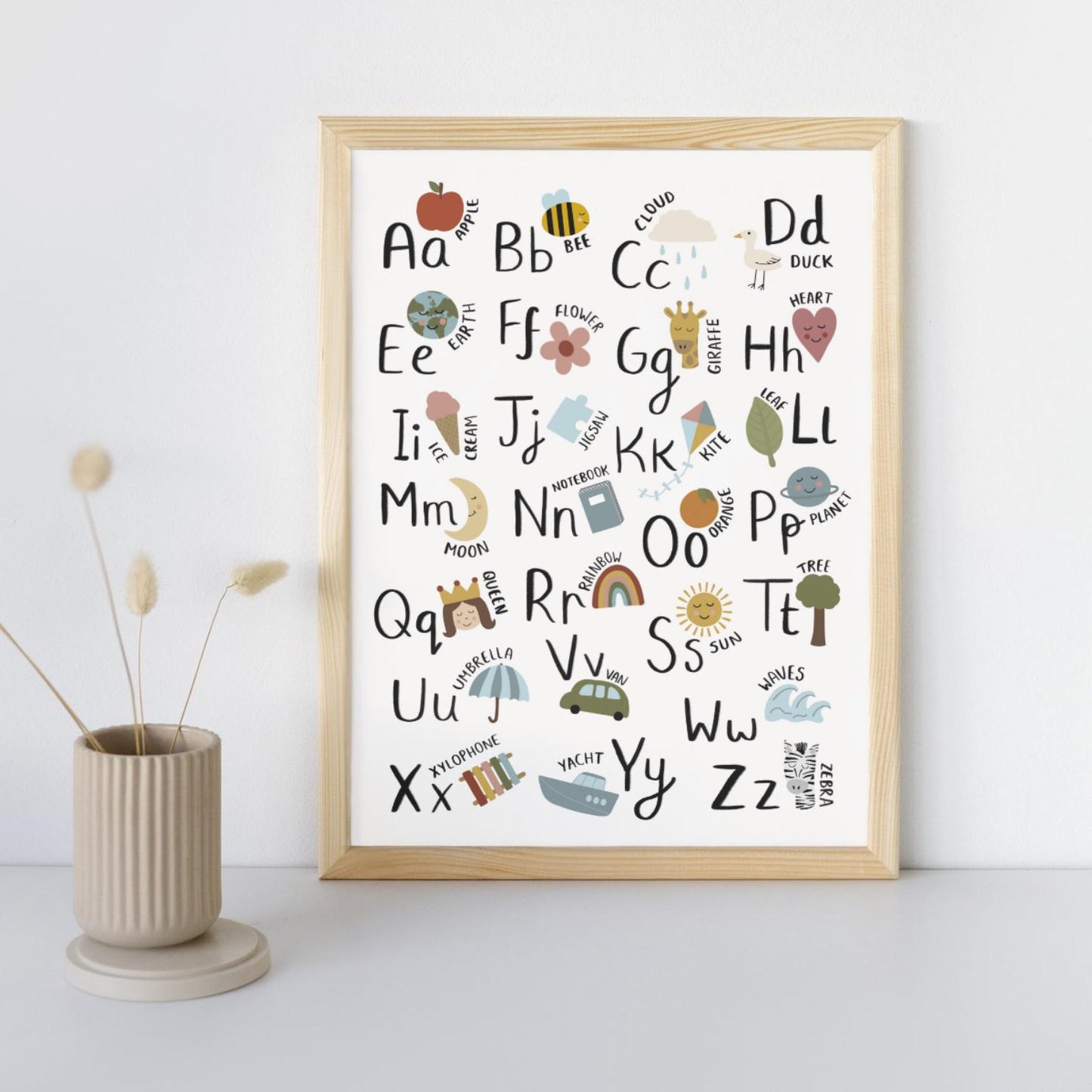 Alphabet Learning Children’s Print