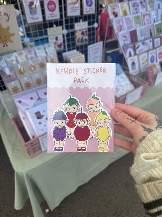 Kewpie Sticker Pack