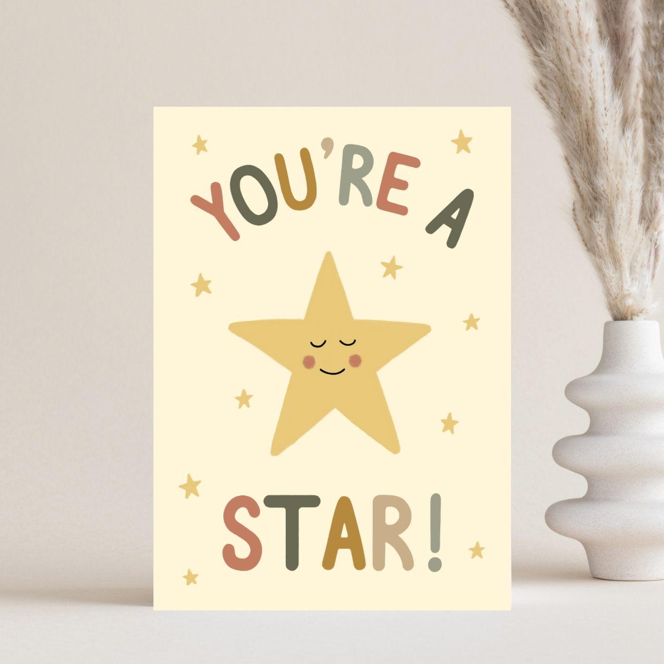 You’re A Star Card