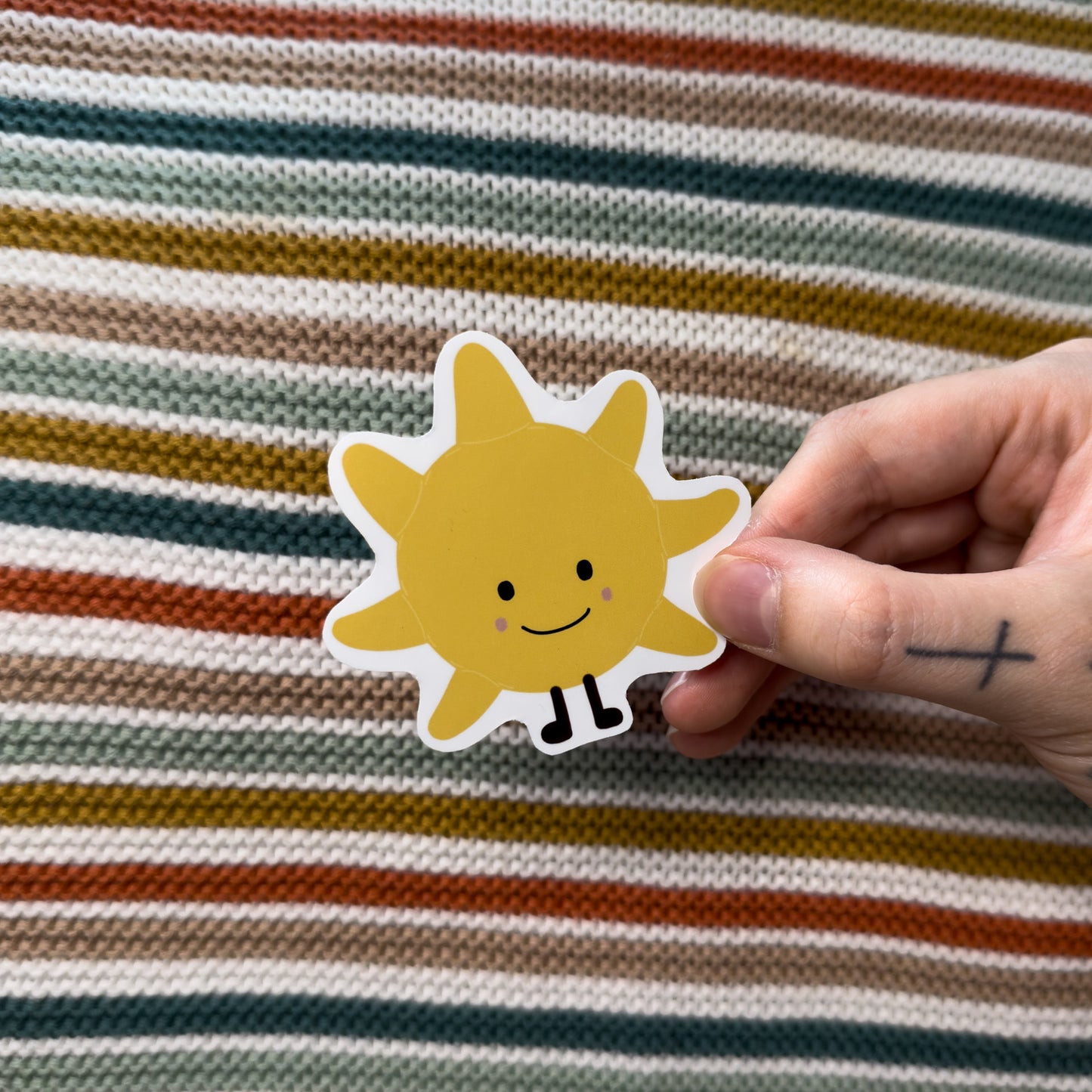 Sun Plushie Sticker