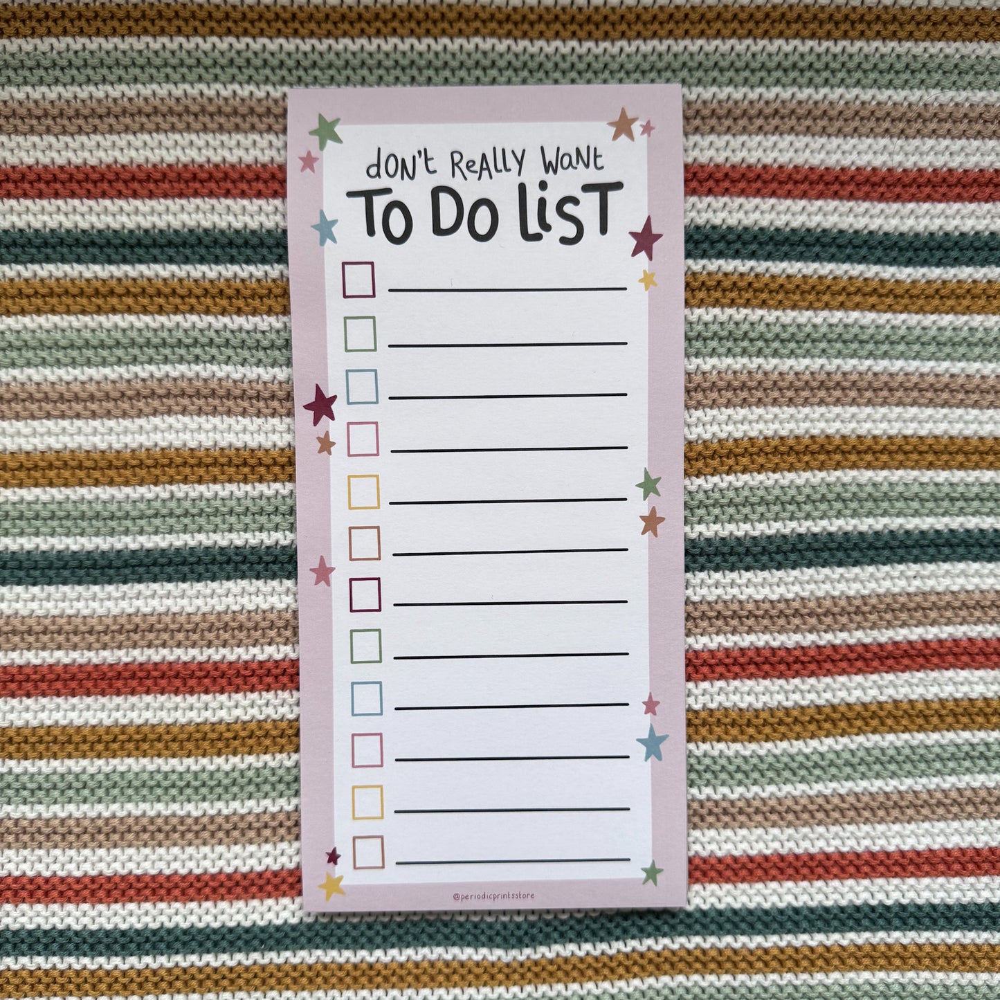 Don’t Really Want To Do List