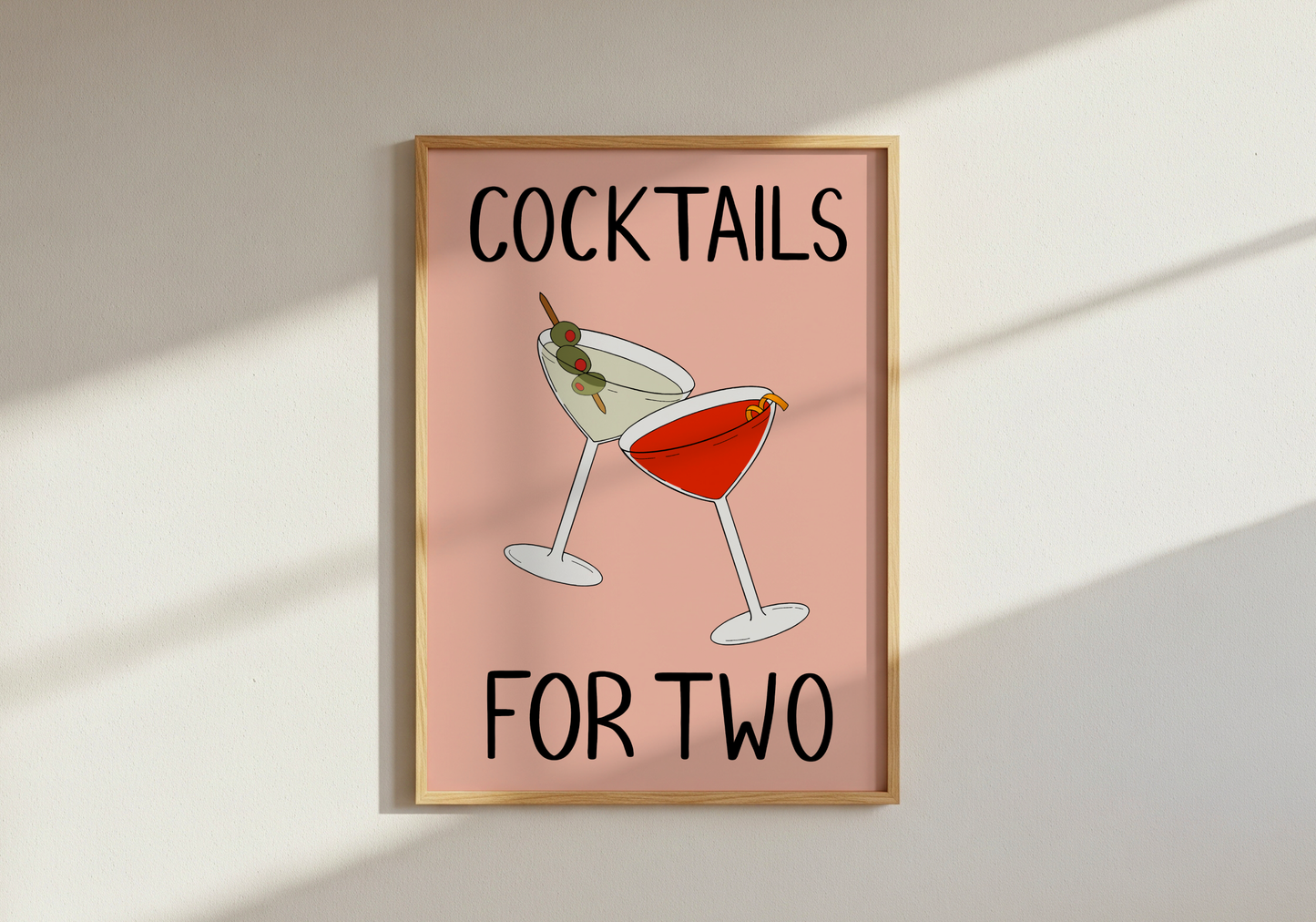Cocktails For Two Print