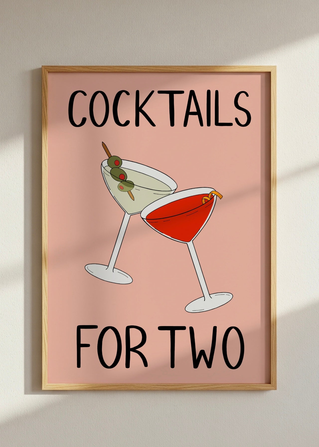 Cocktails For Two Print