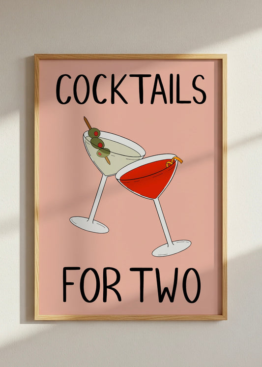 Cocktails For Two Print