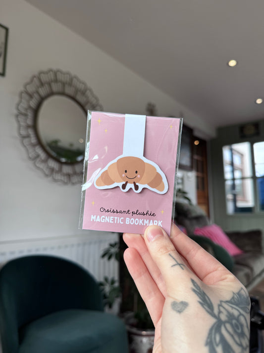 Croissant Magnetic Bookmark