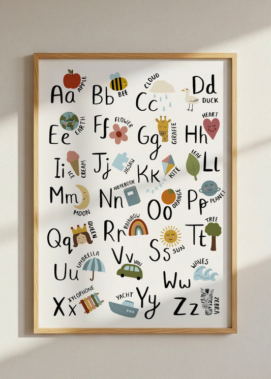 Alphabet Learning Children’s Print