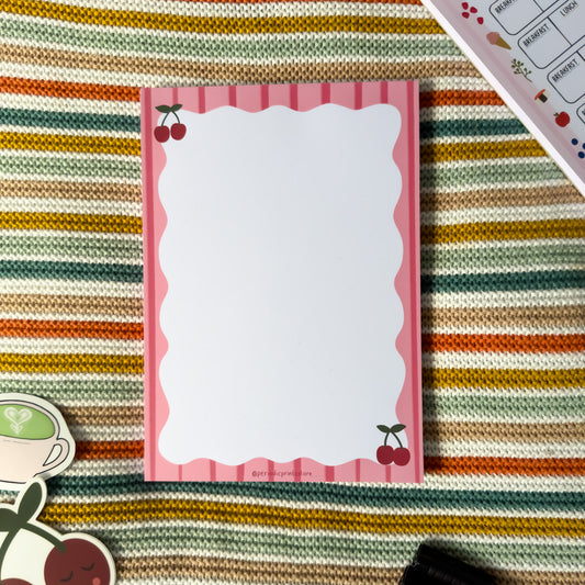 A5 Cherry Notepad