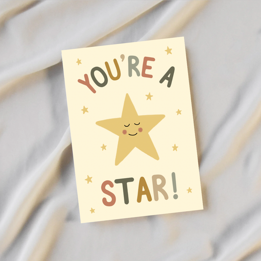 You’re A Star Card