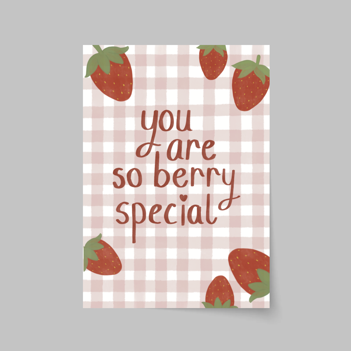 You Are So Berry Special Card