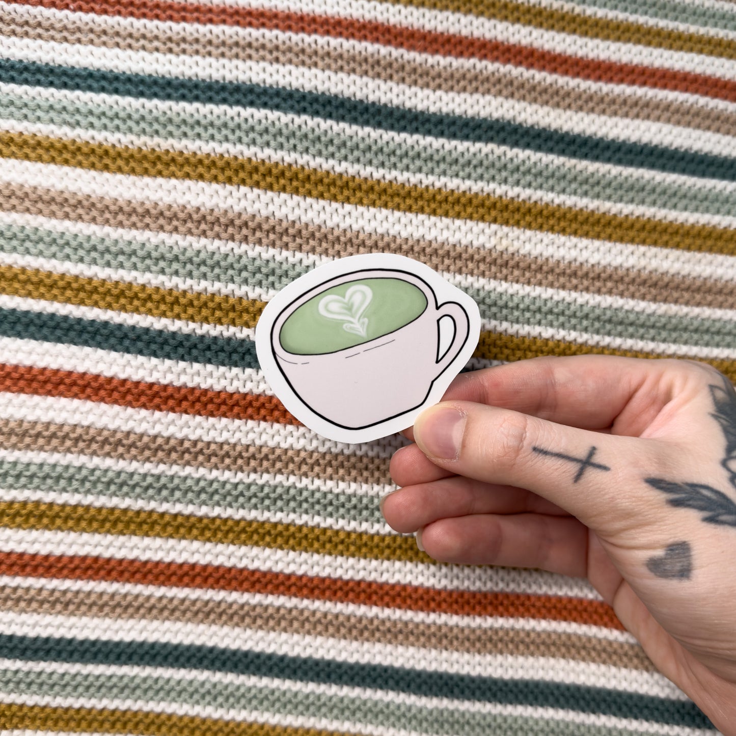 Matcha Latte Sticker