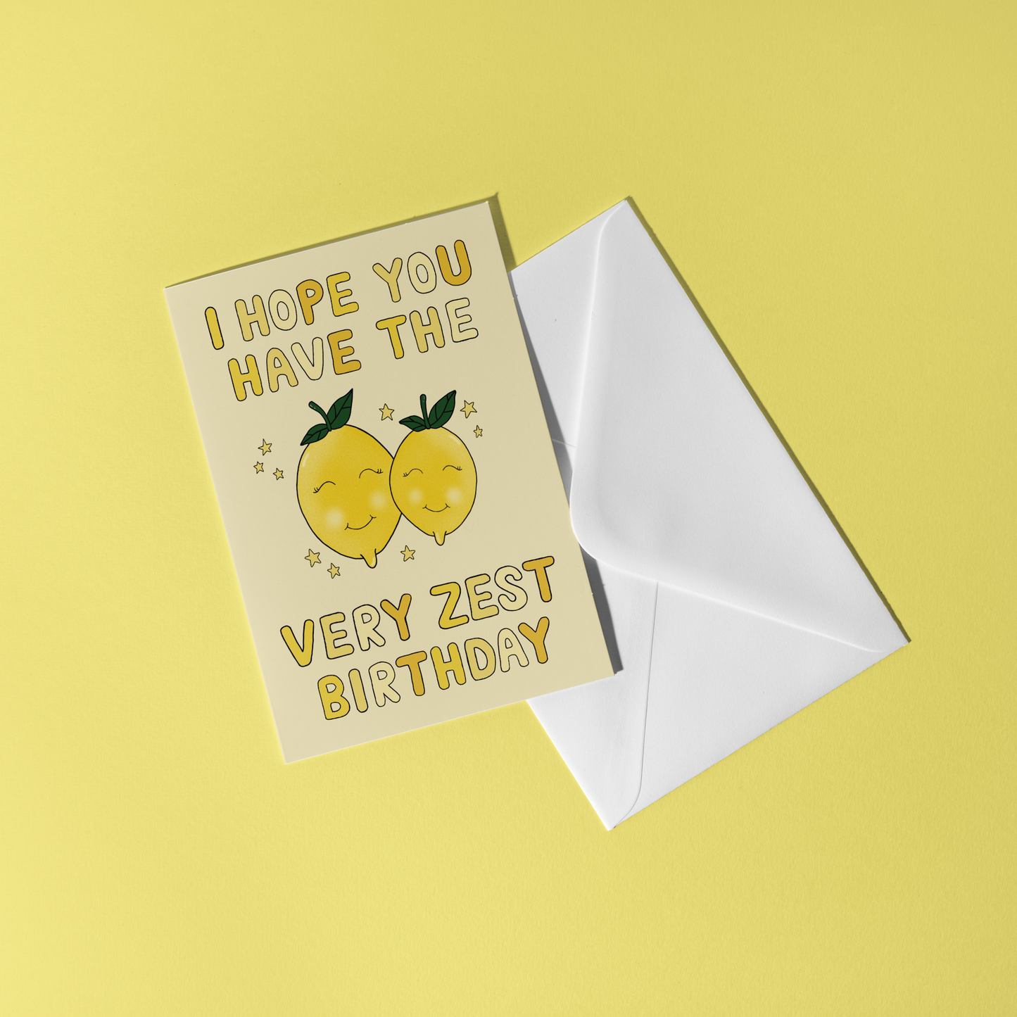 Lemon Pun Birthday Card