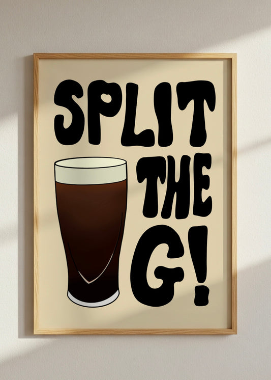 Split The G Print