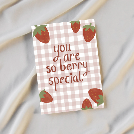 You Are So Berry Special Card