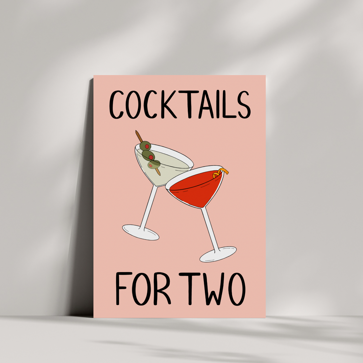 Cocktails For Two Print