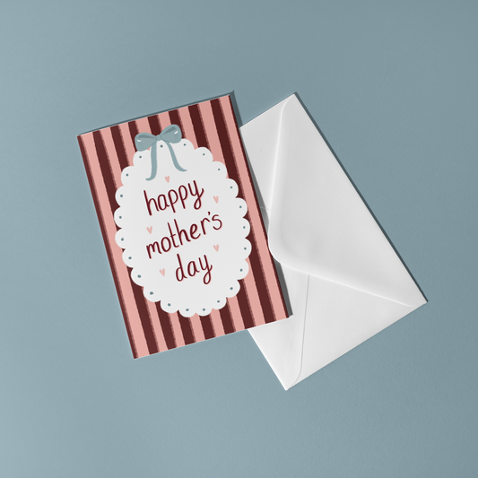 Happy Mother’s Day Bow Card