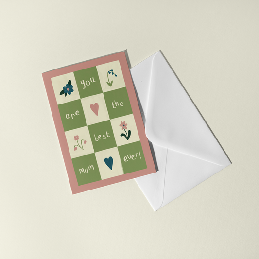 Personalised You Are The Best ‘Mum’ Ever Mother’s Day Card