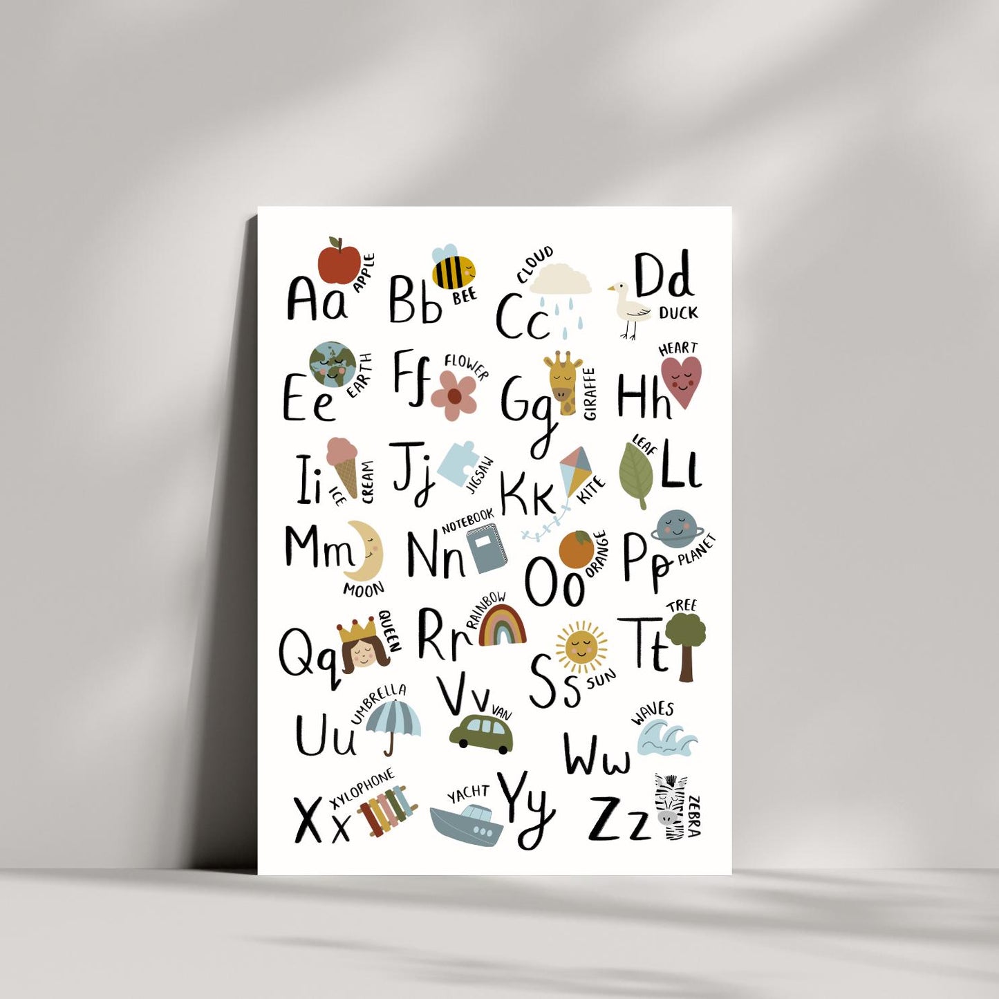 Alphabet Learning Children’s Print